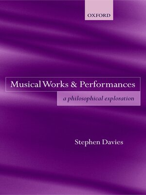 cover image of Musical Works and Performances